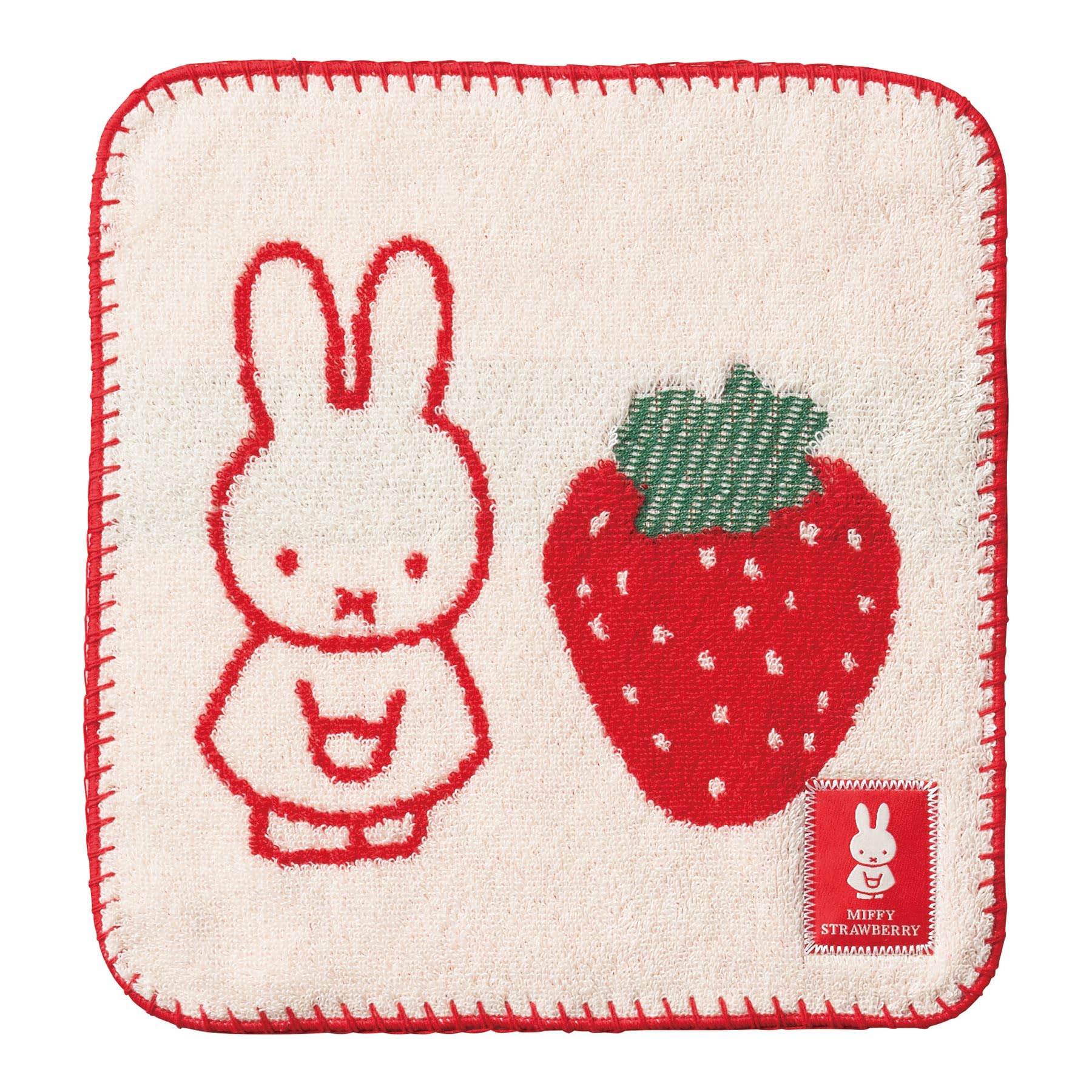 Полотенце Marushin Mini miffy Miffy Miffy Клубничное мини-полотенце 5805027300 25×25см