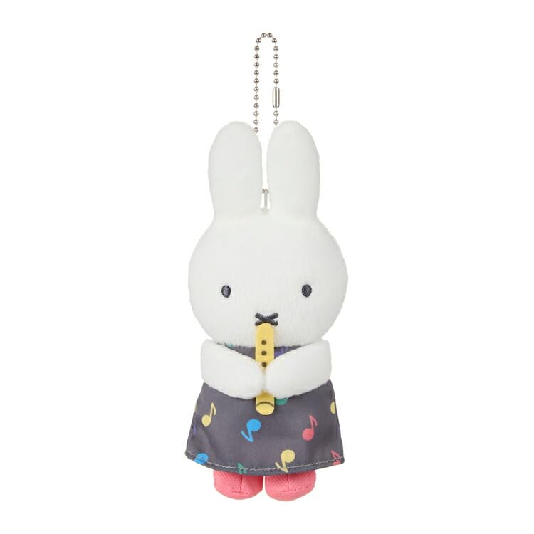 Sekiguchi Miffy Mascot Keychain 608751 MIFFY MUSIC Miffy Dick Bruna