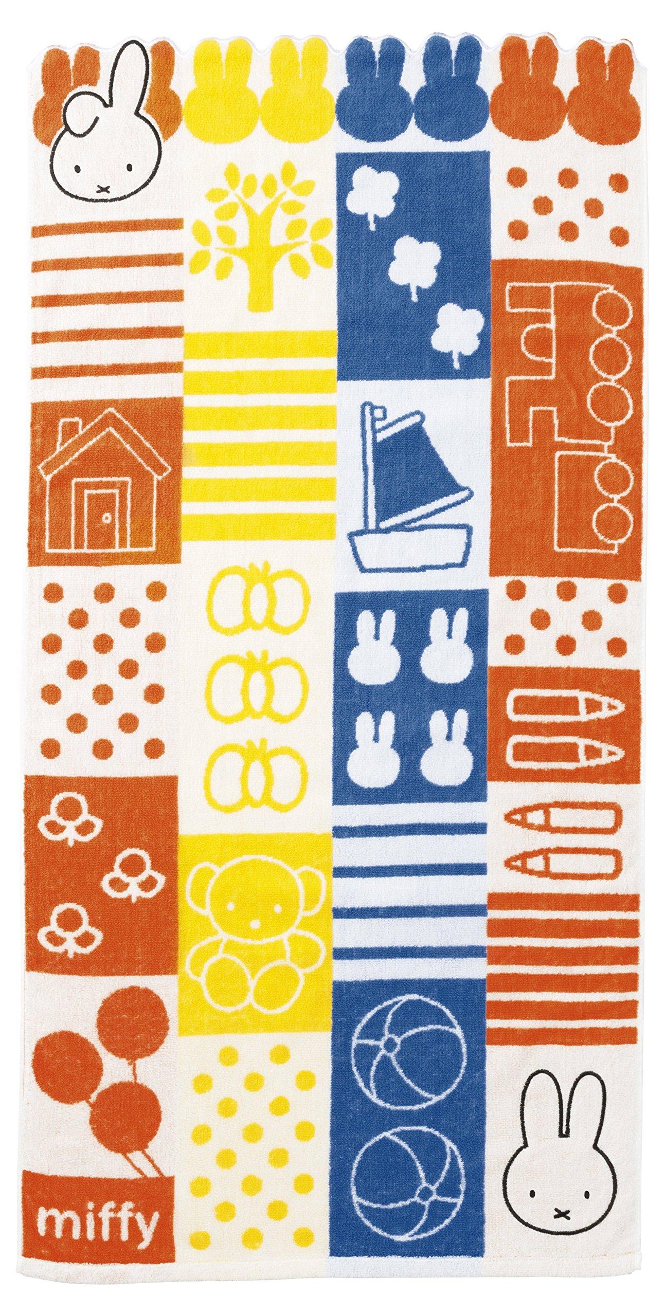 Marushin Bath Towel miffy Miffy 60 x 120cm Peace Miffy Cotton 5805008700 100%