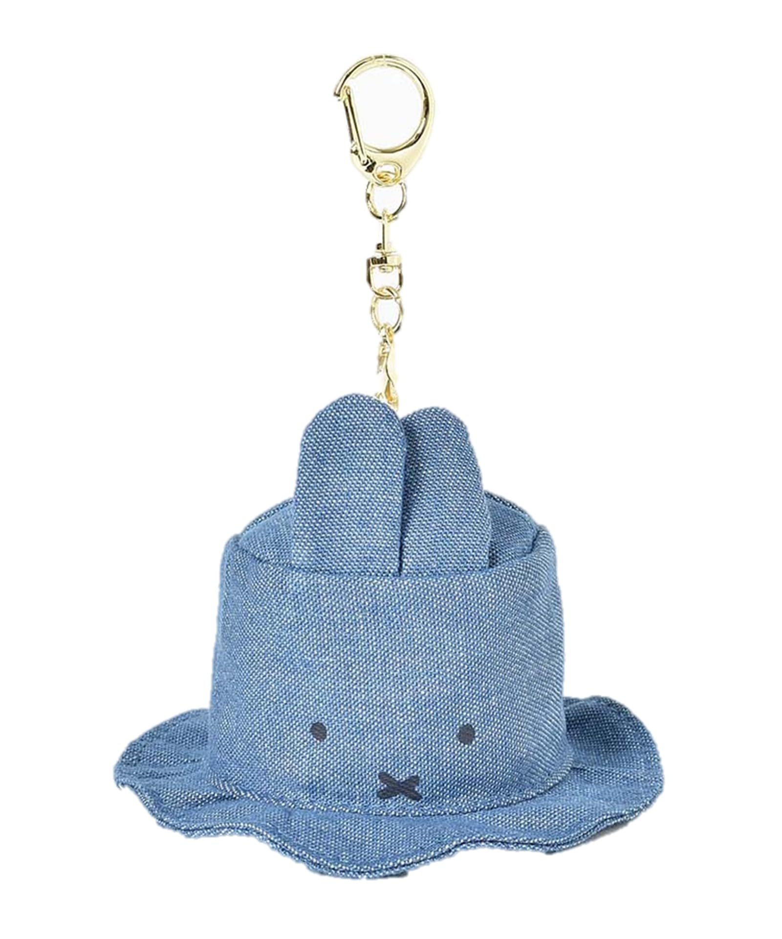 Miffy Denim Mini Hat Keychain (Miffy)